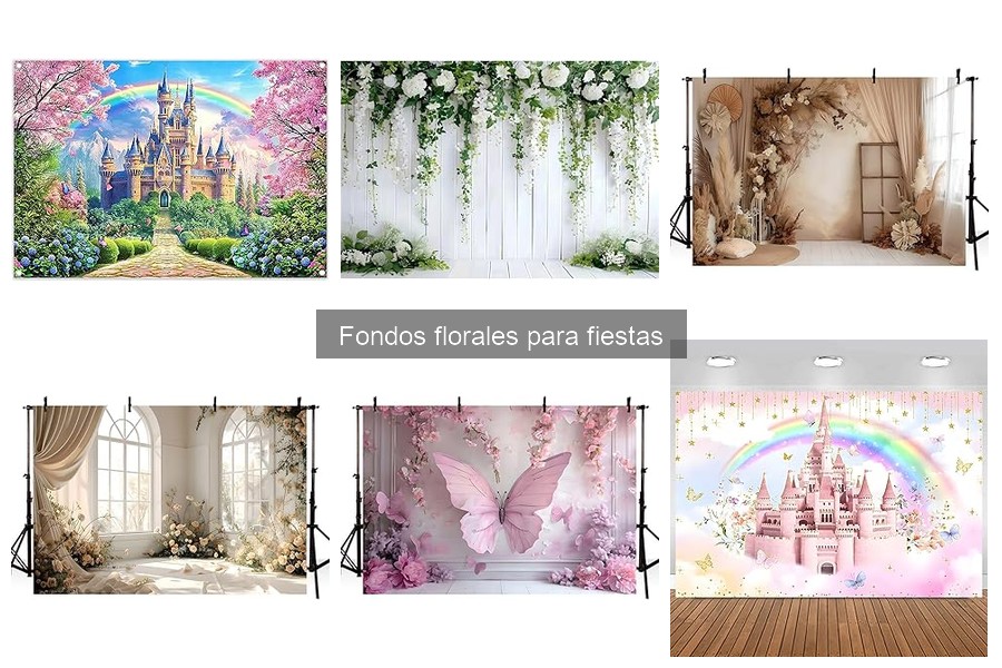Cómo instalar fondos florales para fiestas fácilmente