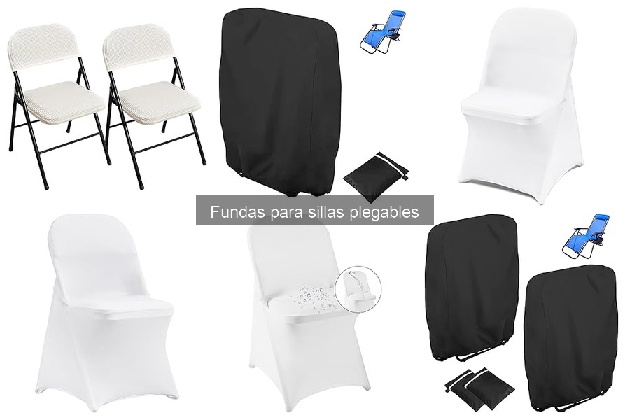 Cómo instalar fundas para sillas plegables fácilmente