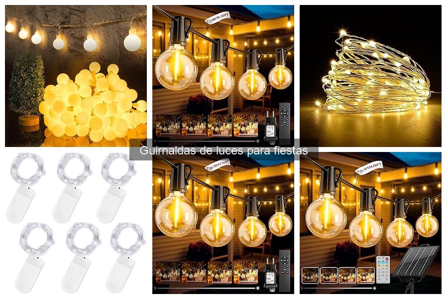 Cómo instalar guirnaldas de luces de manera segura