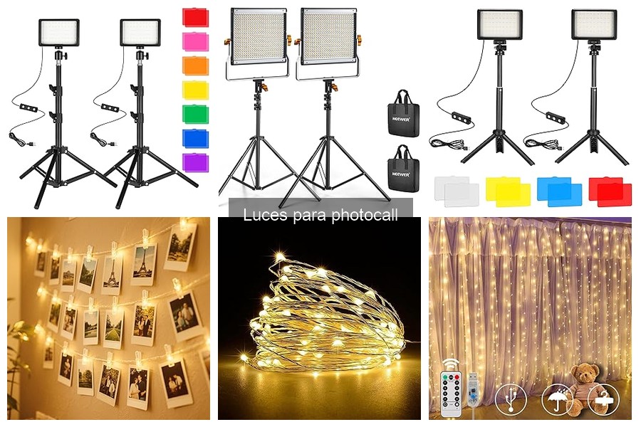 Cómo instalar luces para photocall de forma segura