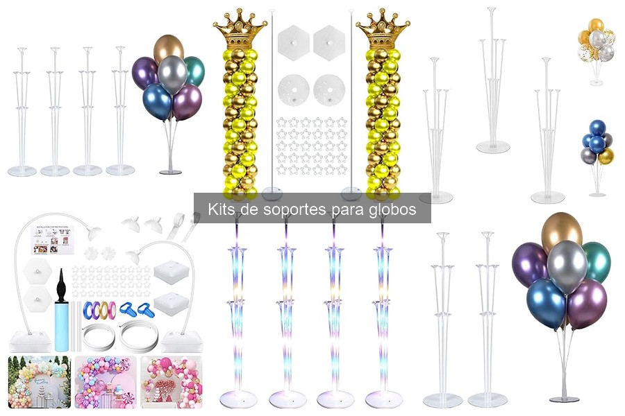 Cómo instalar un kit de soportes para globos fácilmente