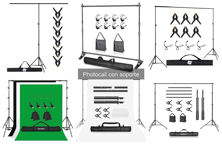 Cómo instalar un photocall con soporte fácilmente