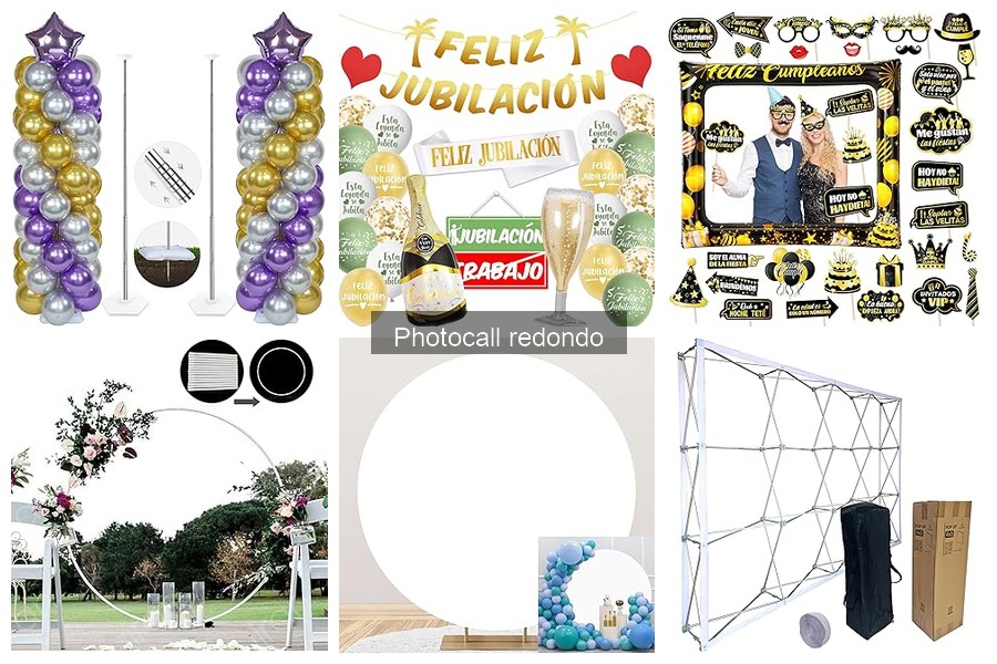 Cómo instalar un photocall redondo para tu fiesta