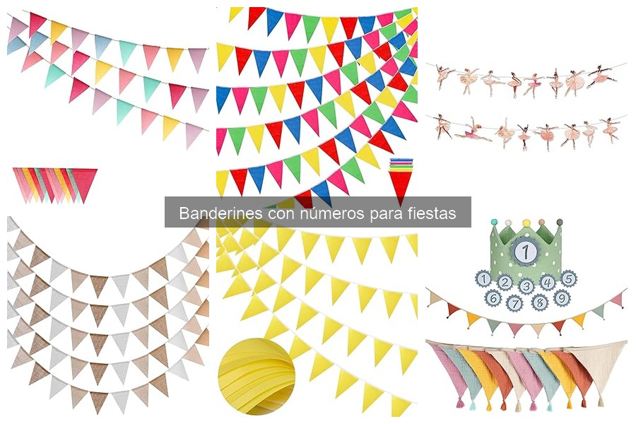 Cómo Instalar y Decorar con Banderines con Números para Fiestas