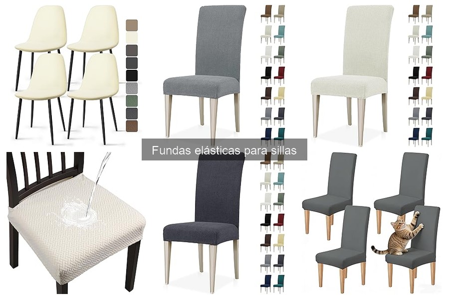 Cómo limpiar fundas elásticas para sillas: guía práctica