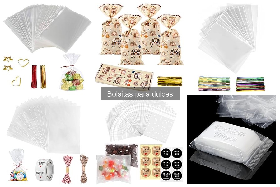 Cómo llenar correctamente las bolsitas para dulces