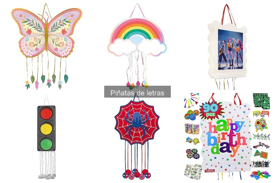 Cómo llenar una piñata de letras: dulces y sorpresas ideales