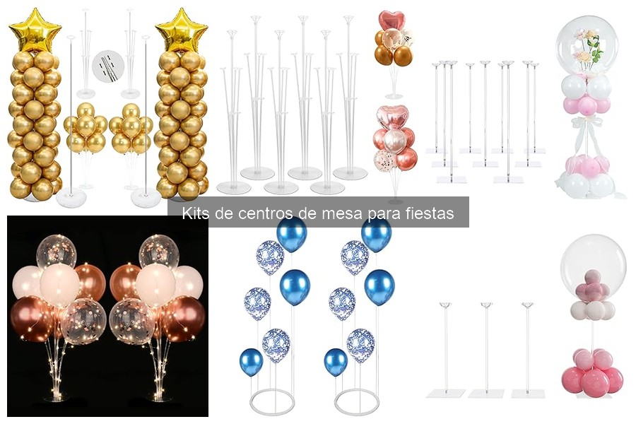 Cómo Montar un Kit de Centros de Mesa para Fiestas