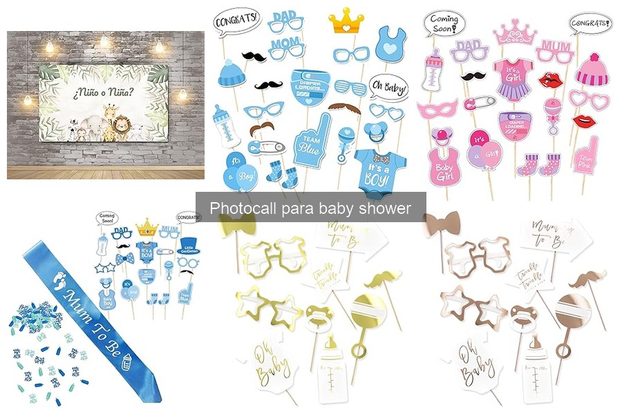 Cómo Montar un Photocall para Baby Shower en Casa