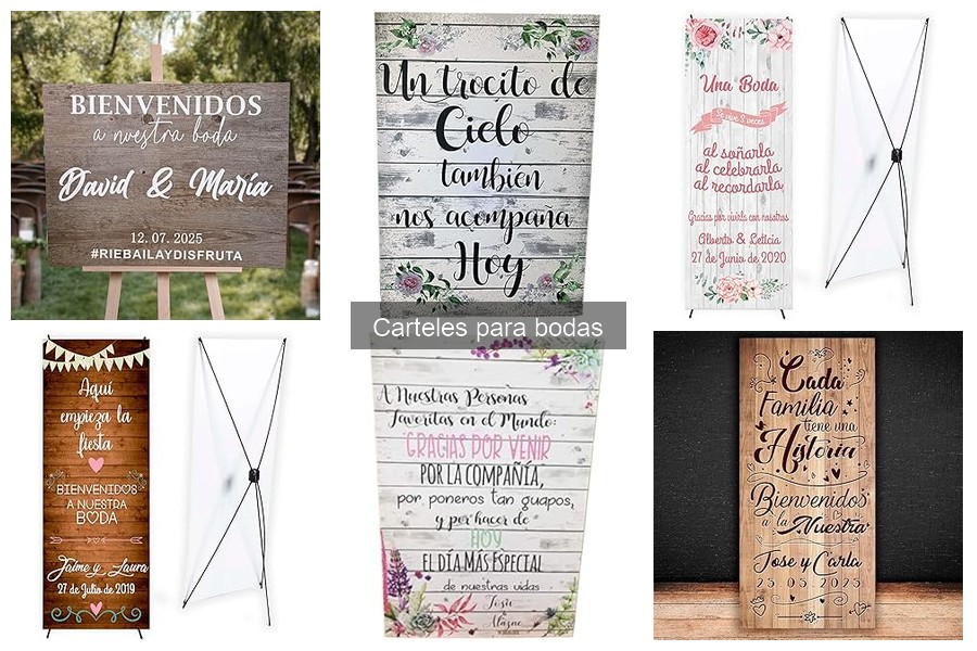Cómo Personalizar Carteles para Bodas: Guía y Sugerencias