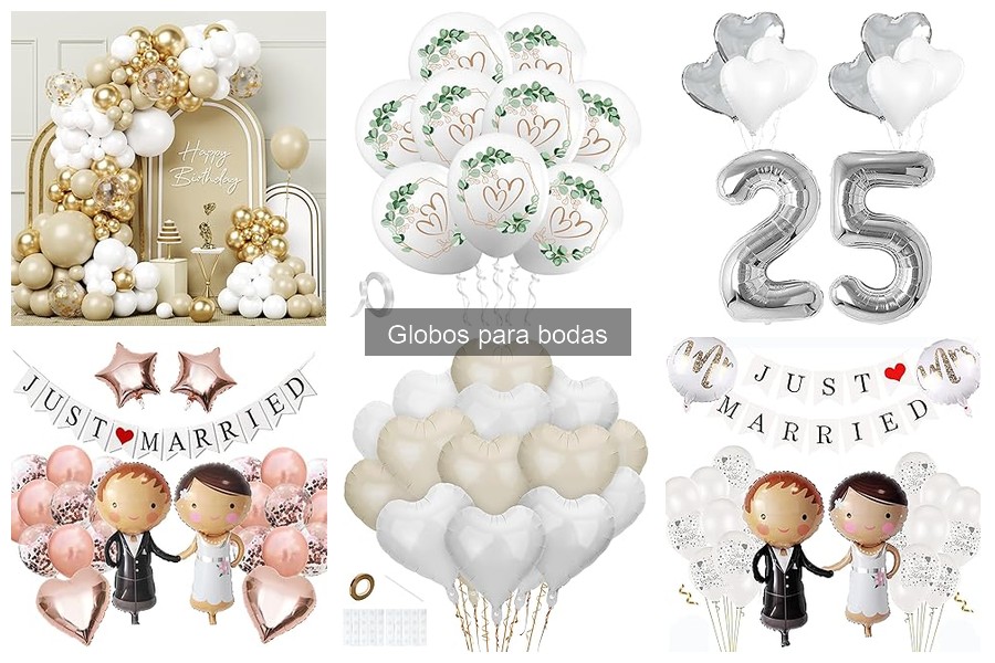 Cómo personalizar globos para bodas: ideas únicas