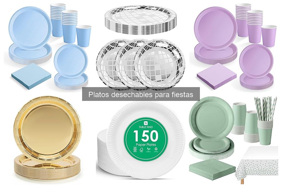 Cómo Presentar Platos Desechables de Manera Estética