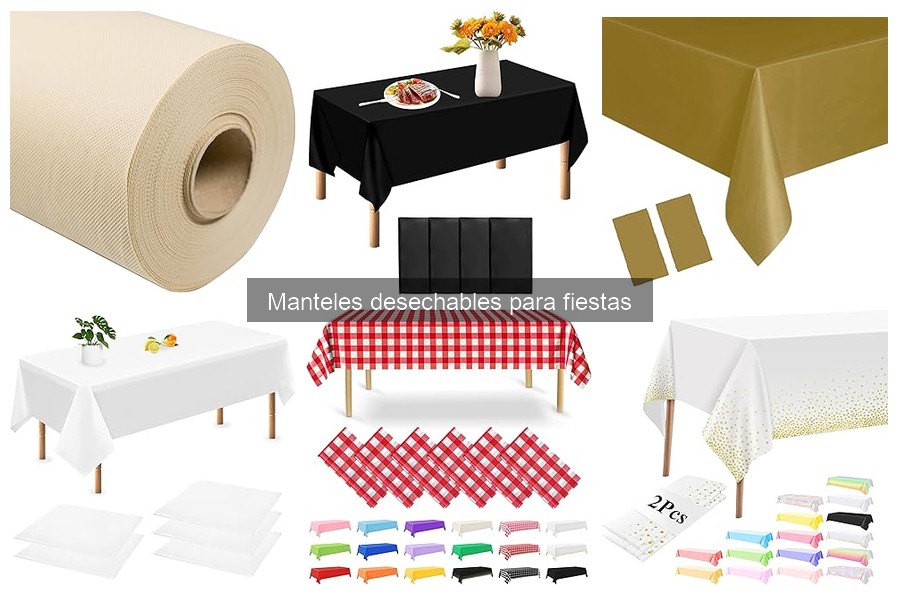 Cómo Usar Manteles Desechables para Fiestas de Manera Efectiva