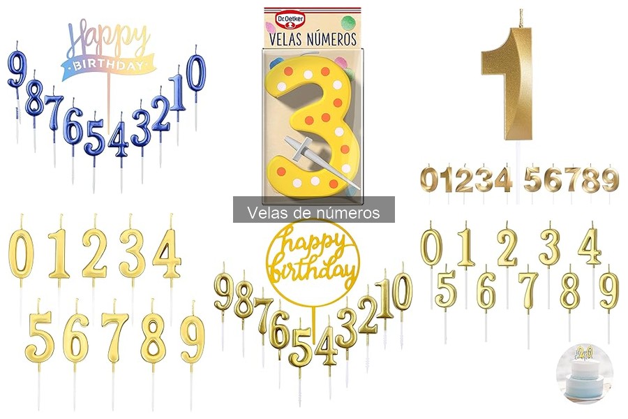 Cómo usar velas de números de forma segura en fiestas