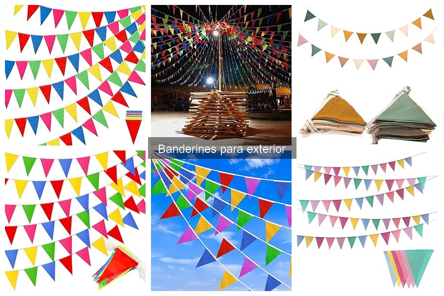 Comparativa: Banderines de Papel vs. Banderines de Tela