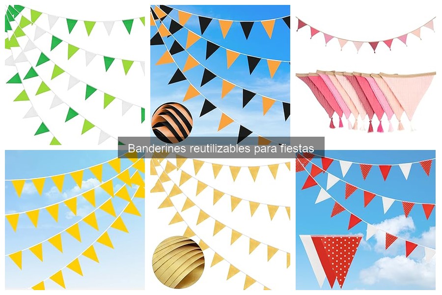 Comparativa: Banderines de papel vs. tela para fiestas