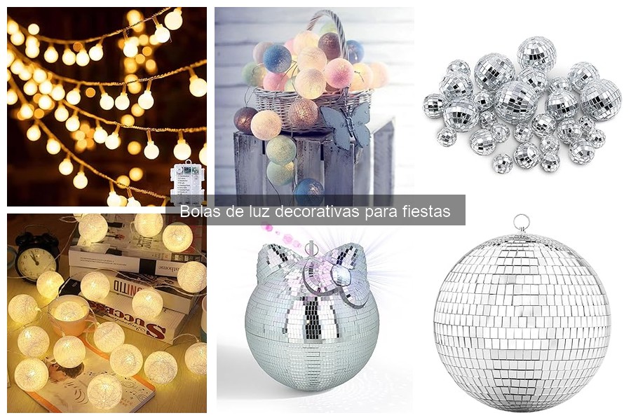 Comparativa: Bolas de luz LED vs Solares para fiestas