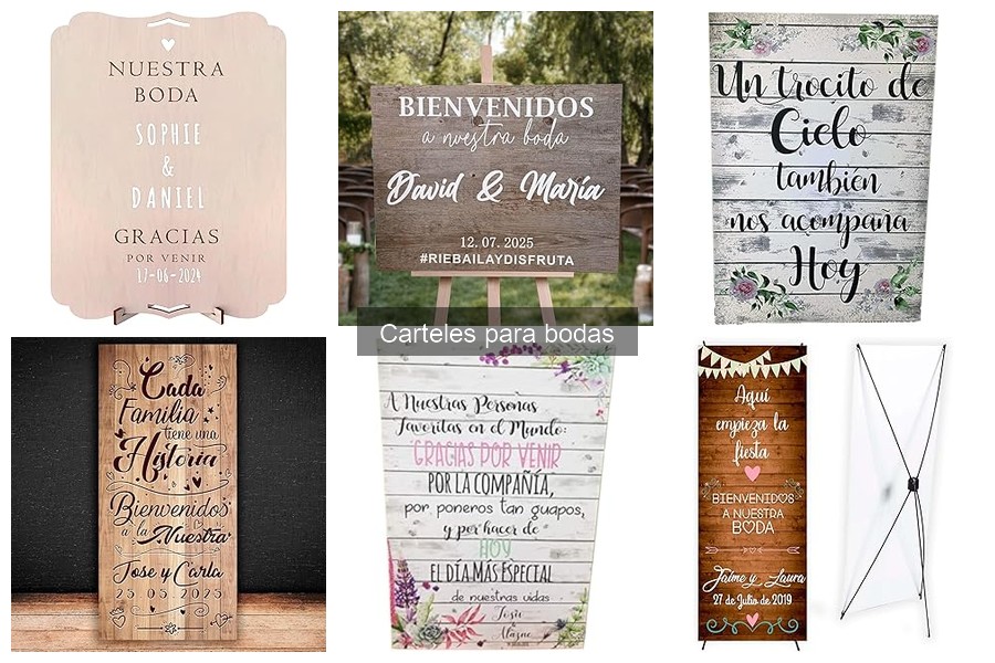 Comparativa: Carteles impresos vs digitales para bodas