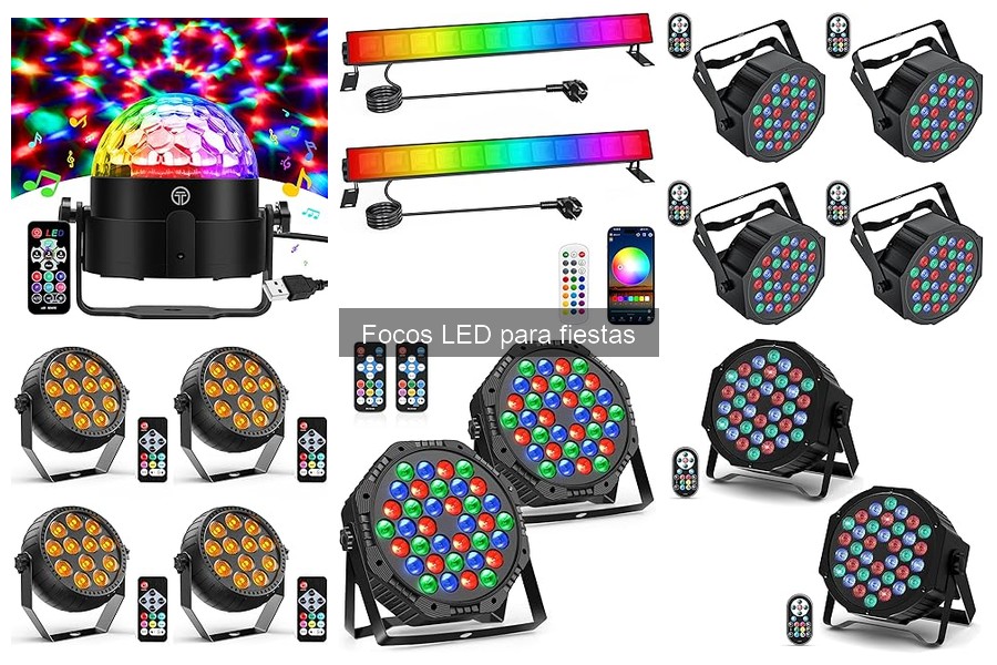 Comparativa de Focos LED para Fiestas: Mejores Marcas y Precios