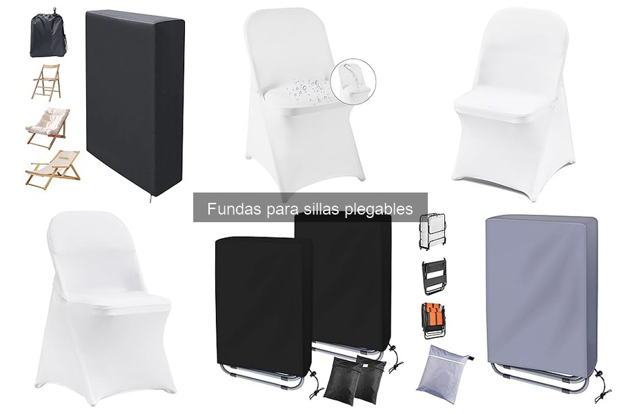 Comparativa de Fundas Elásticas vs. de Tela para Sillas Plegables