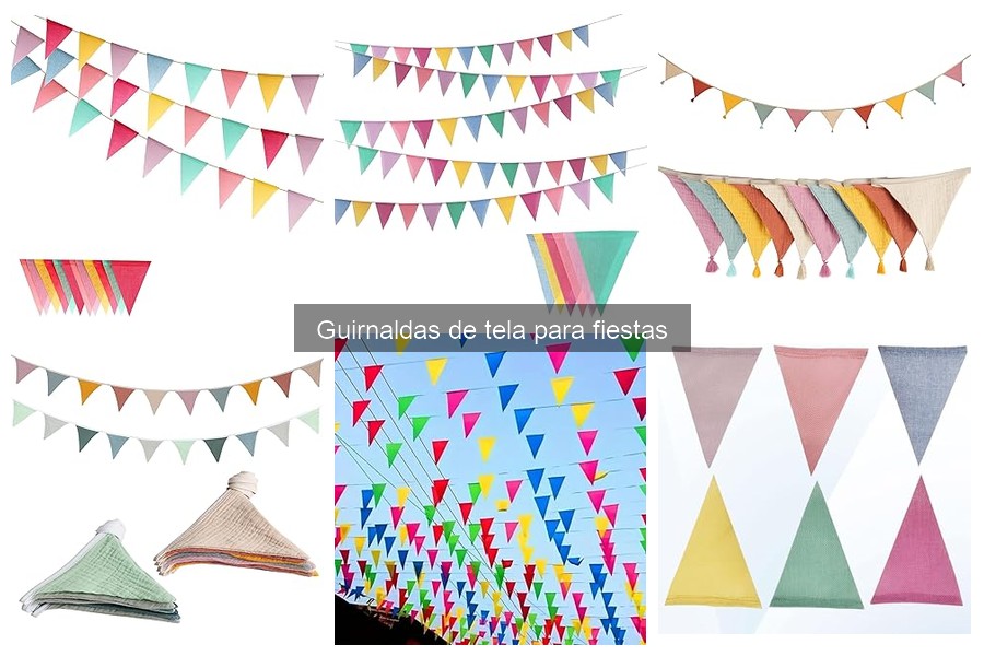 Comparativa de Guirnaldas de Tela vs. Otras Opciones