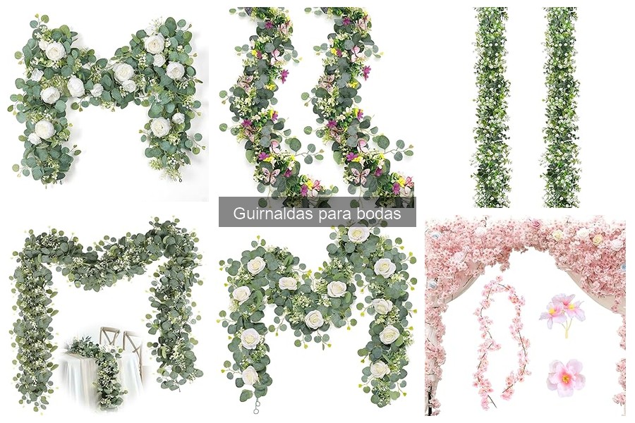 Comparativa de guirnaldas para bodas: Mejores marcas y opciones