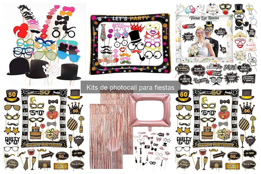 Comparativa de Kits de Photocall: Mejores Marcas y Diseños