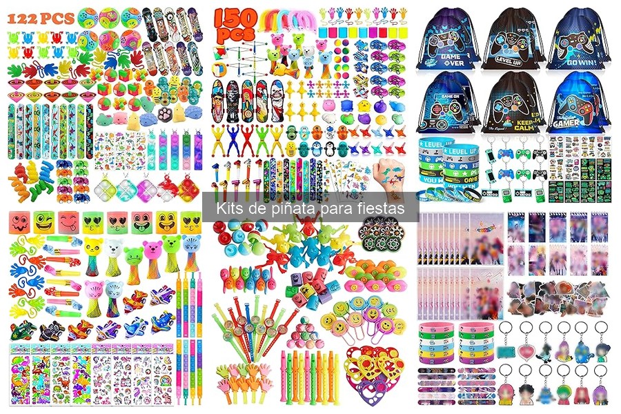 Comparativa de Kits de Piñata Más Populares para Fiestas