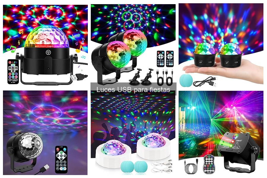 Comparativa de las Mejores Luces USB para Fiestas