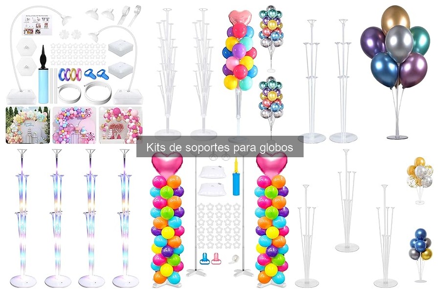 Comparativa de los Mejores Kits de Soportes para Globos
