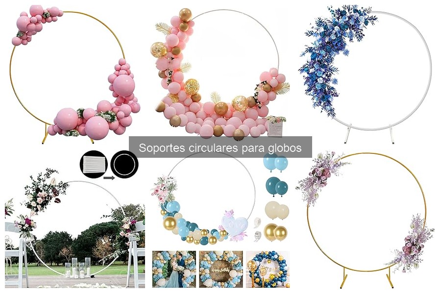 Comparativa de los Mejores Soportes Circulares para Globos