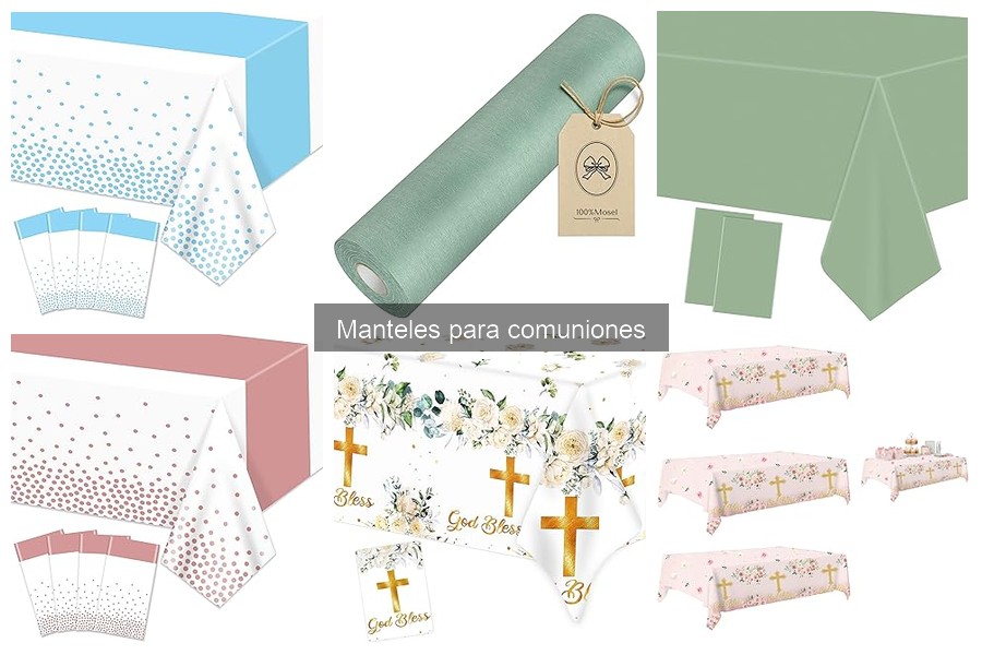 Comparativa de Manteles para Comuniones: Calidad y Precio