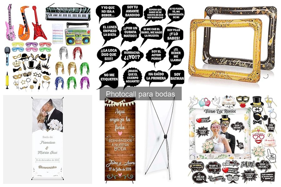 Comparativa de Photocalls para Bodas: Mejores Marcas y Modelos