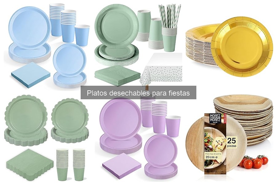 Comparativa de Platos Desechables: Opiniones y Marcas