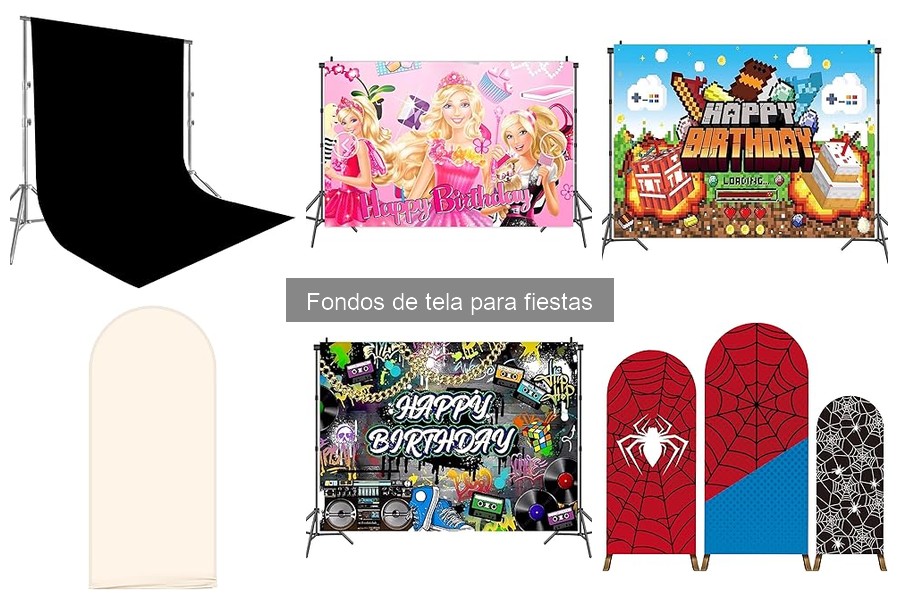 Comparativa de Precios de Fondos de Tela para Fiestas