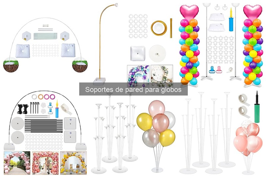 Comparativa de Soportes de Pared para Globos: Mejores Marcas
