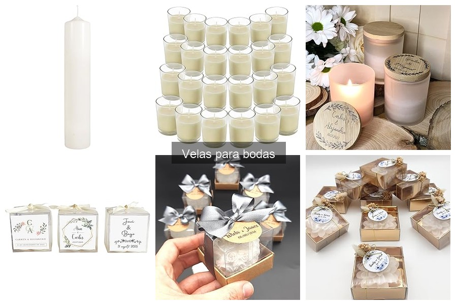 Comparativa de Velas para Bodas: Mejores Marcas y Precios