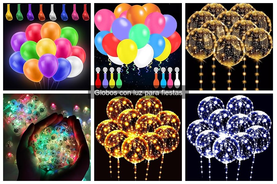 Comparativa: Globos con Luz vs. Globos Tradicionales
