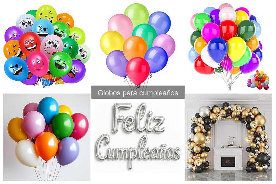 Comparativa: Globos de látex vs Globos de foil para cumpleaños