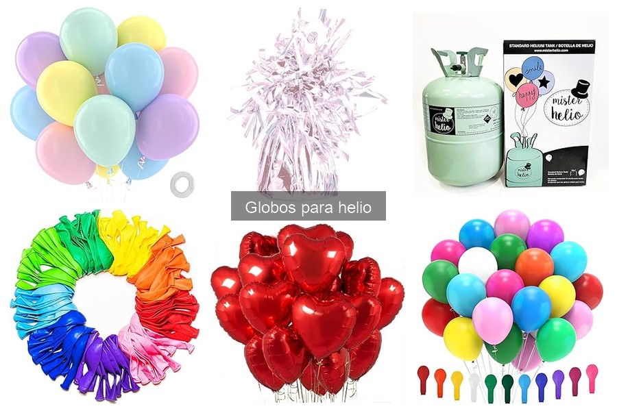 Comparativa: Globos de látex vs. globos de foil para helio