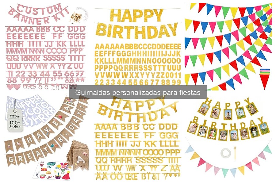 Comparativa: Guirnaldas Personalizadas vs. Decoraciones Standard
