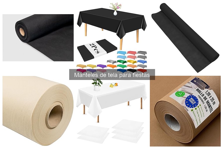 Comparativa: Manteles de tela vs desechables para fiestas