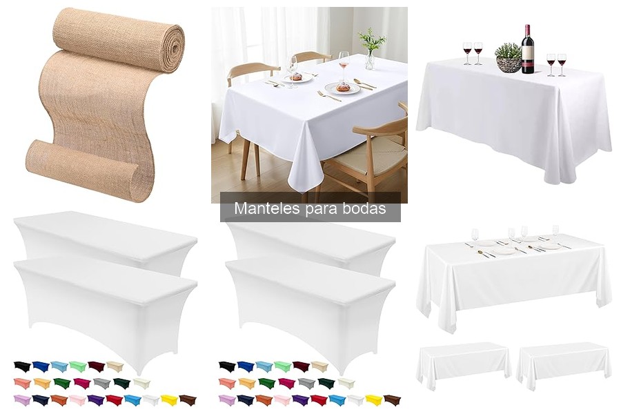 Comparativa: Manteles Desechables vs. de Tela para Bodas