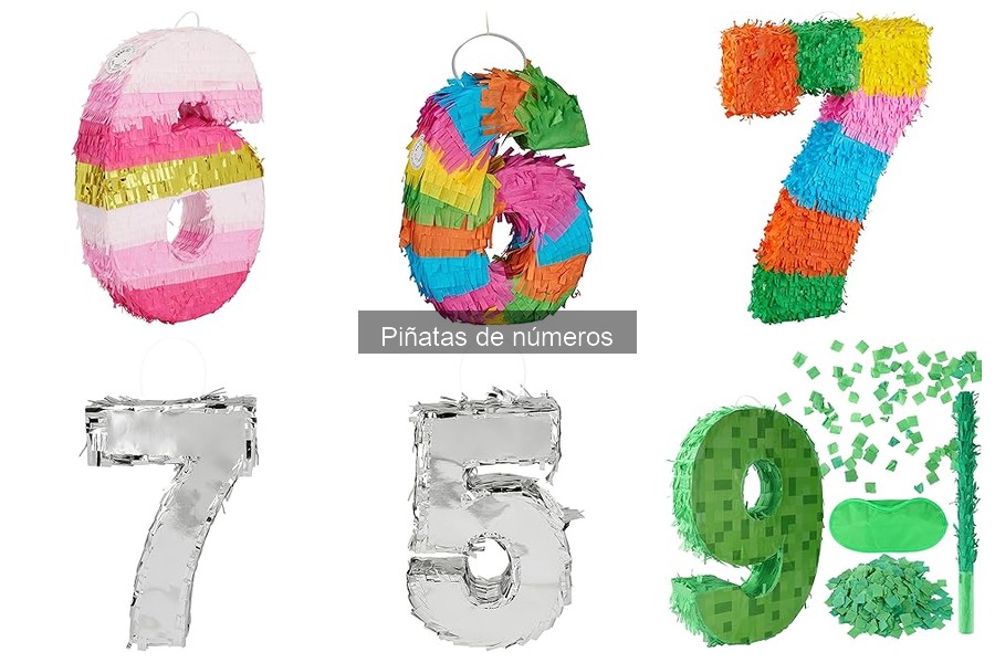 Comparativa: Piñatas de Números vs. Piñatas Tradicionales