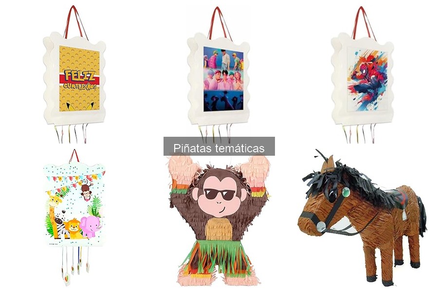 Comparativa: Piñatas Temáticas vs. Tradicionales para Fiestas
