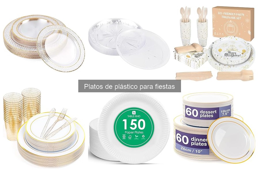 Comparativa: Platos de plástico vs. platos de papel para fiestas