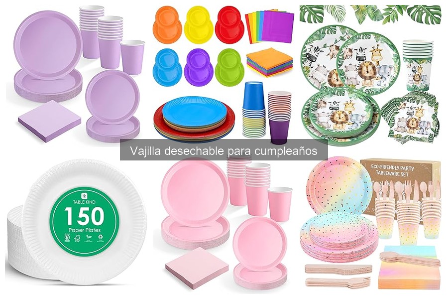 Comparativa: Vajilla desechable biodegradable vs. no biodegradable