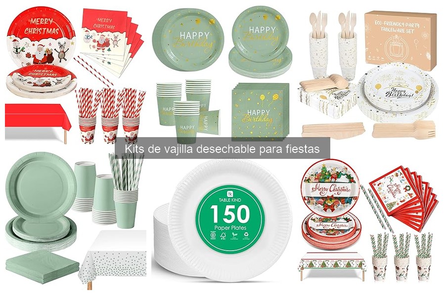 Comparativa: Vajilla desechable vs. reutilizable para fiestas