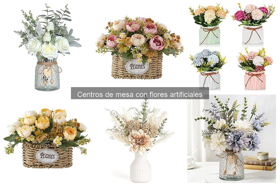 Consejos para Decorar Centros de Mesa con Flores Artificiales