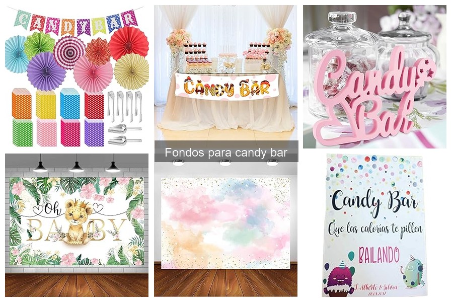Consejos para Elegir el Color del Fondo para Candy Bar